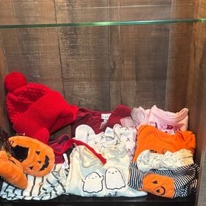 Holiday outfits for infant girl 0-3 months